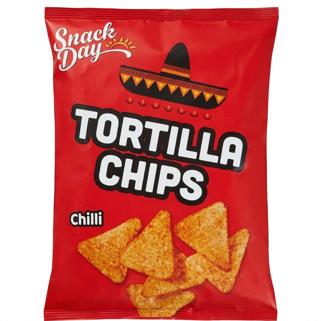 Snack Day Tortilla Chips Chilli 200g