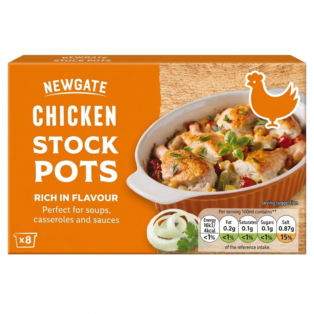 Newgate Chicken Stock Pots 192g