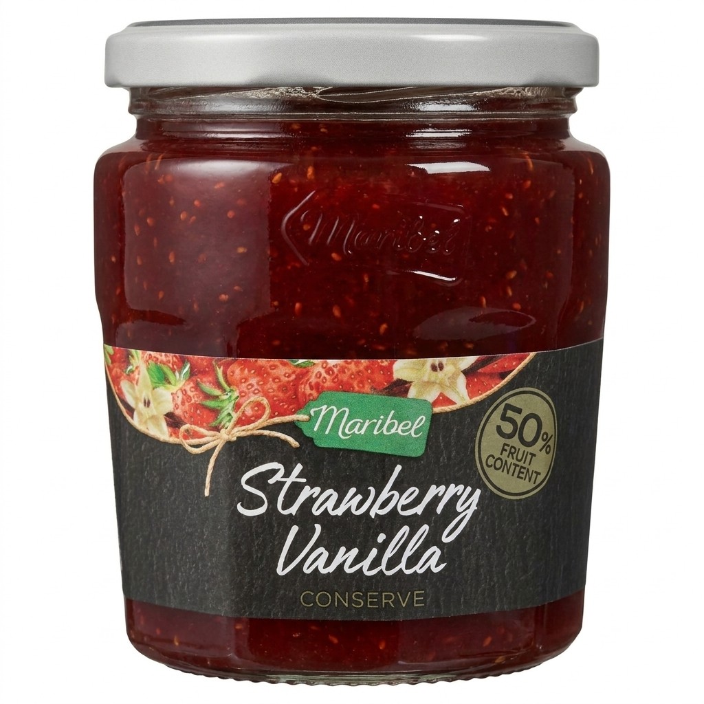 Maribel Strawberry Vanilla Conserve 450g
