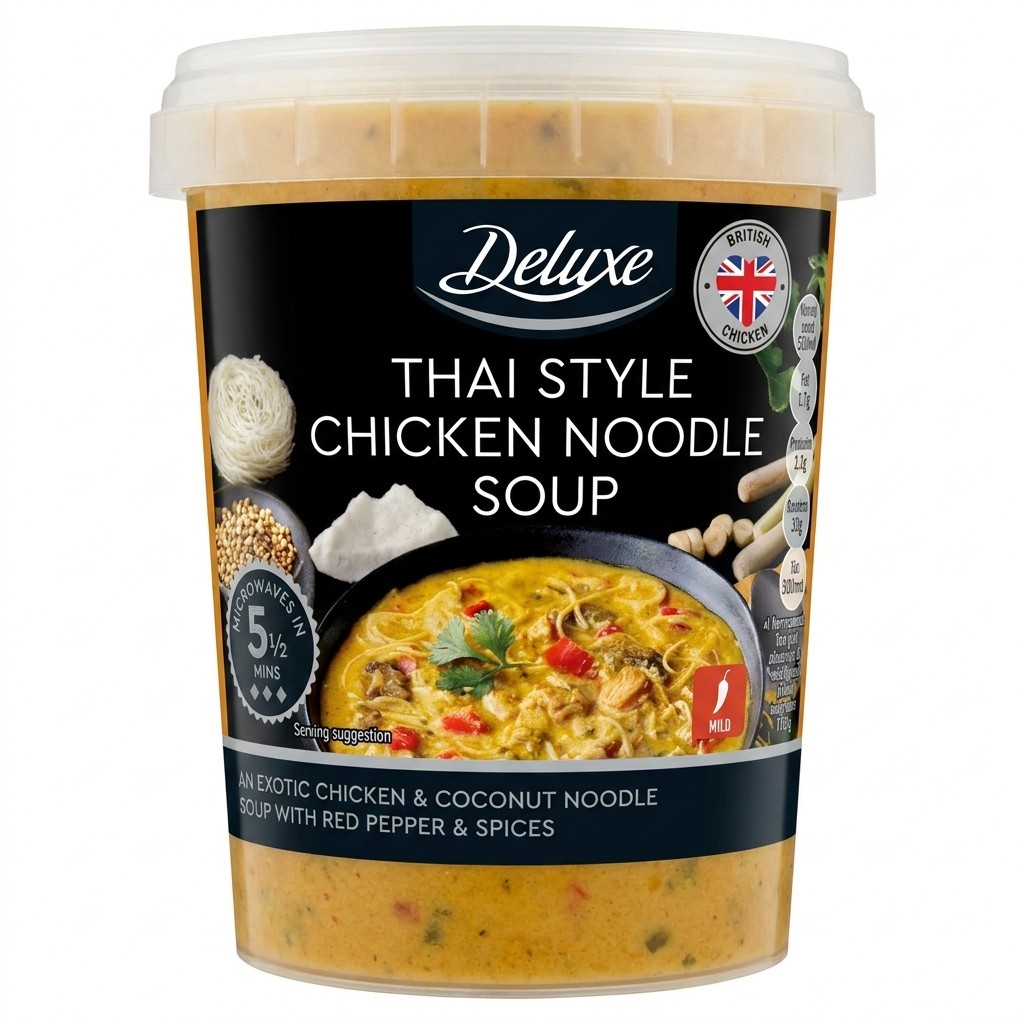 Deluxe Thai Style Chicken Noodle Soup 400g