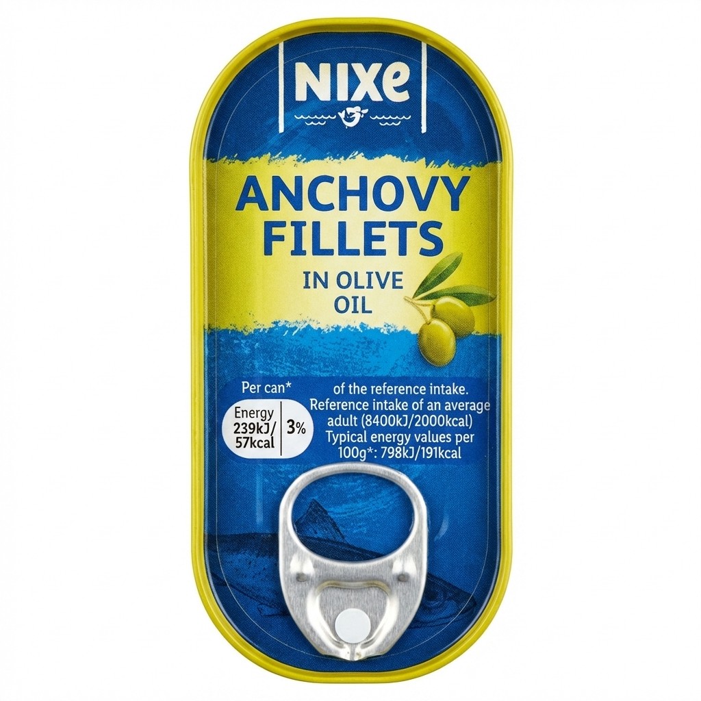 Nixe Anchovy Fillets in Olive Oil 50g