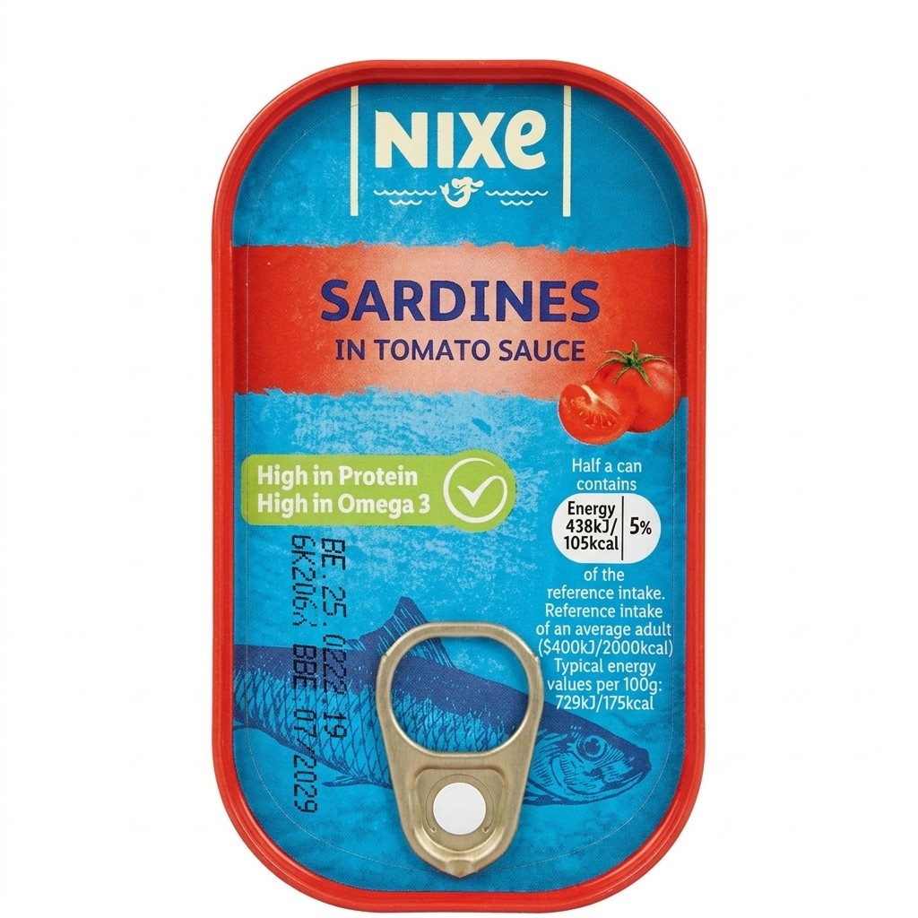 Nixe Sardines in Tomato Sauce 120g