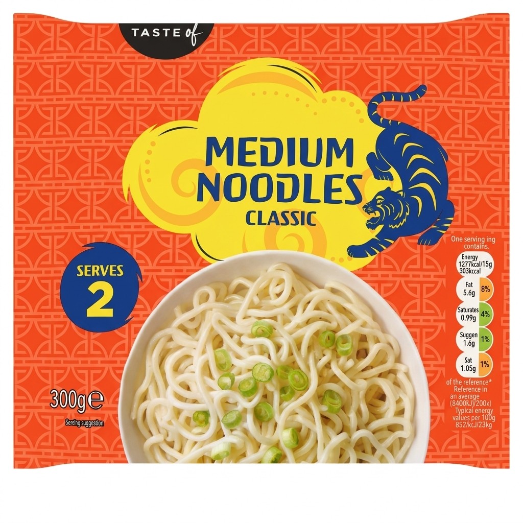 Taste of Medium Noodles Classic 300g