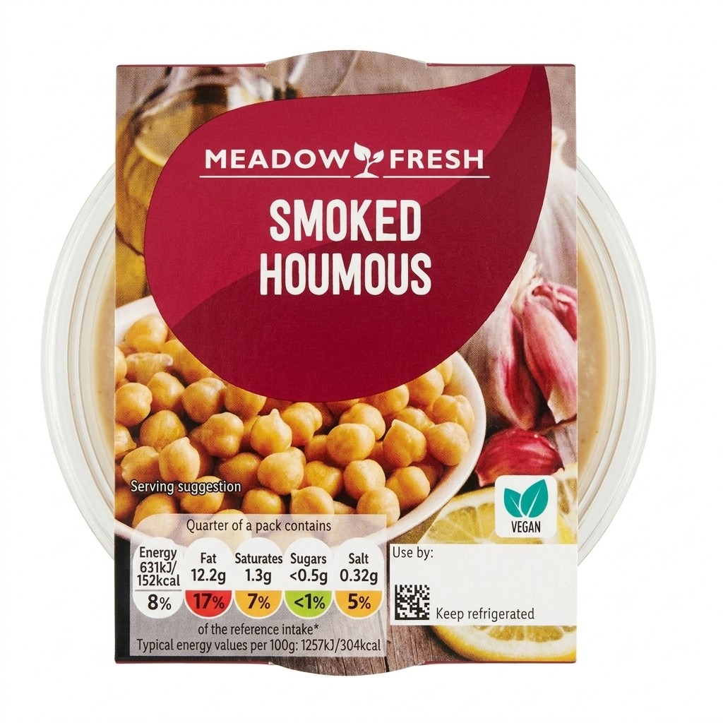 Meadow Fresh Smoked Houmous 200g