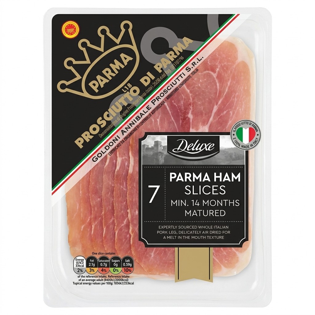 Deluxe Parma Ham Slices 100g