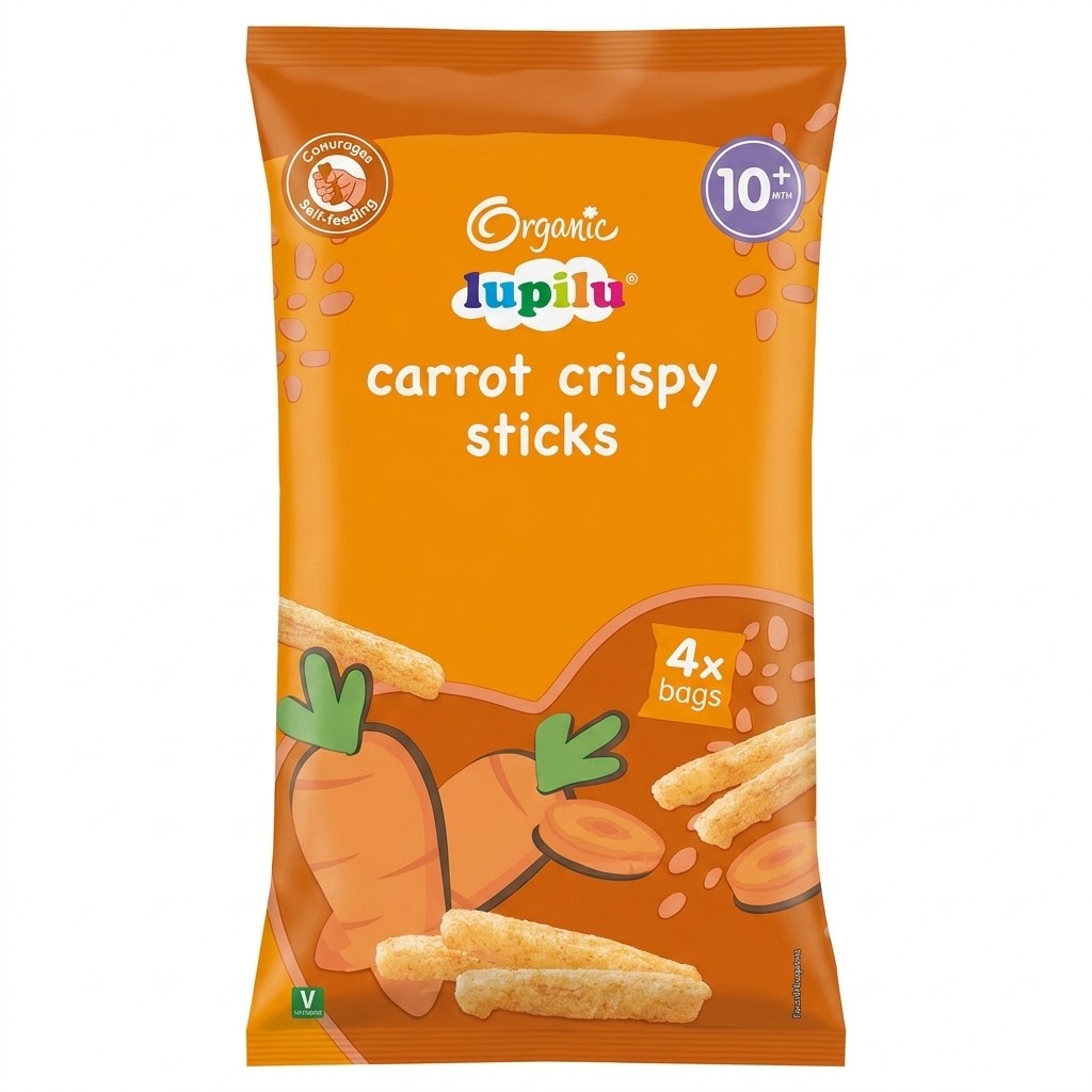 Lupilu Organic Carrot Crispy Sticks 60g