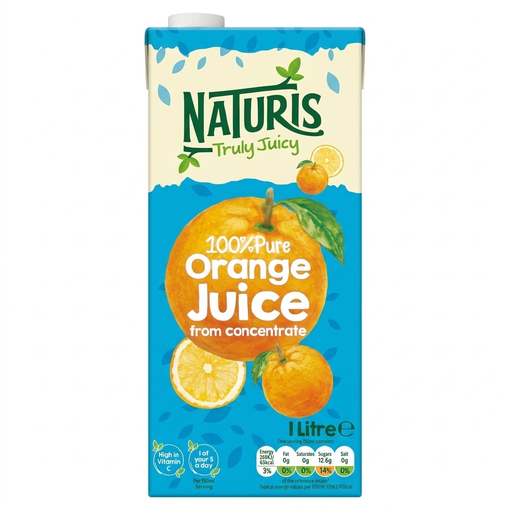 Naturis Orange Juice 1L