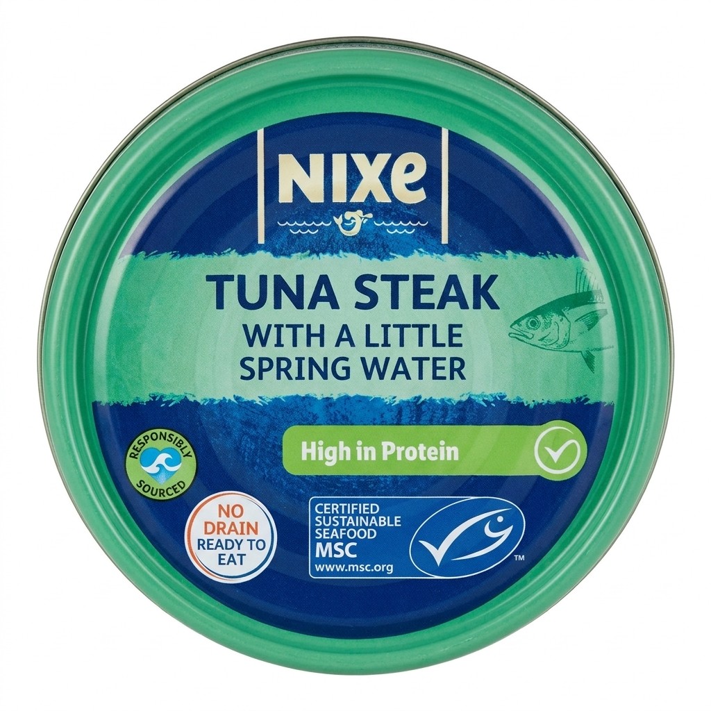 Nixe Tuna Steak with a Little Spring Water 110g