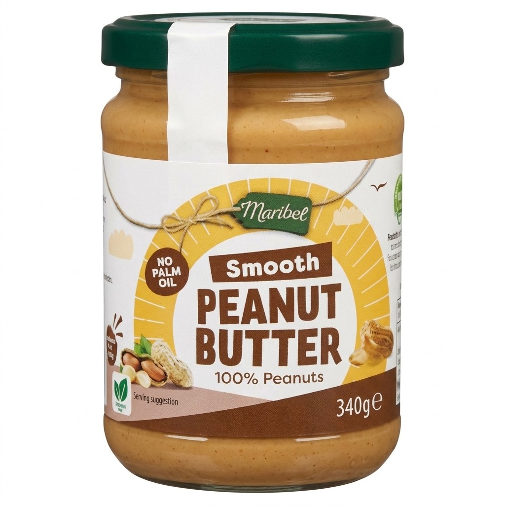 Maribel Smooth Peanut Butter 340g