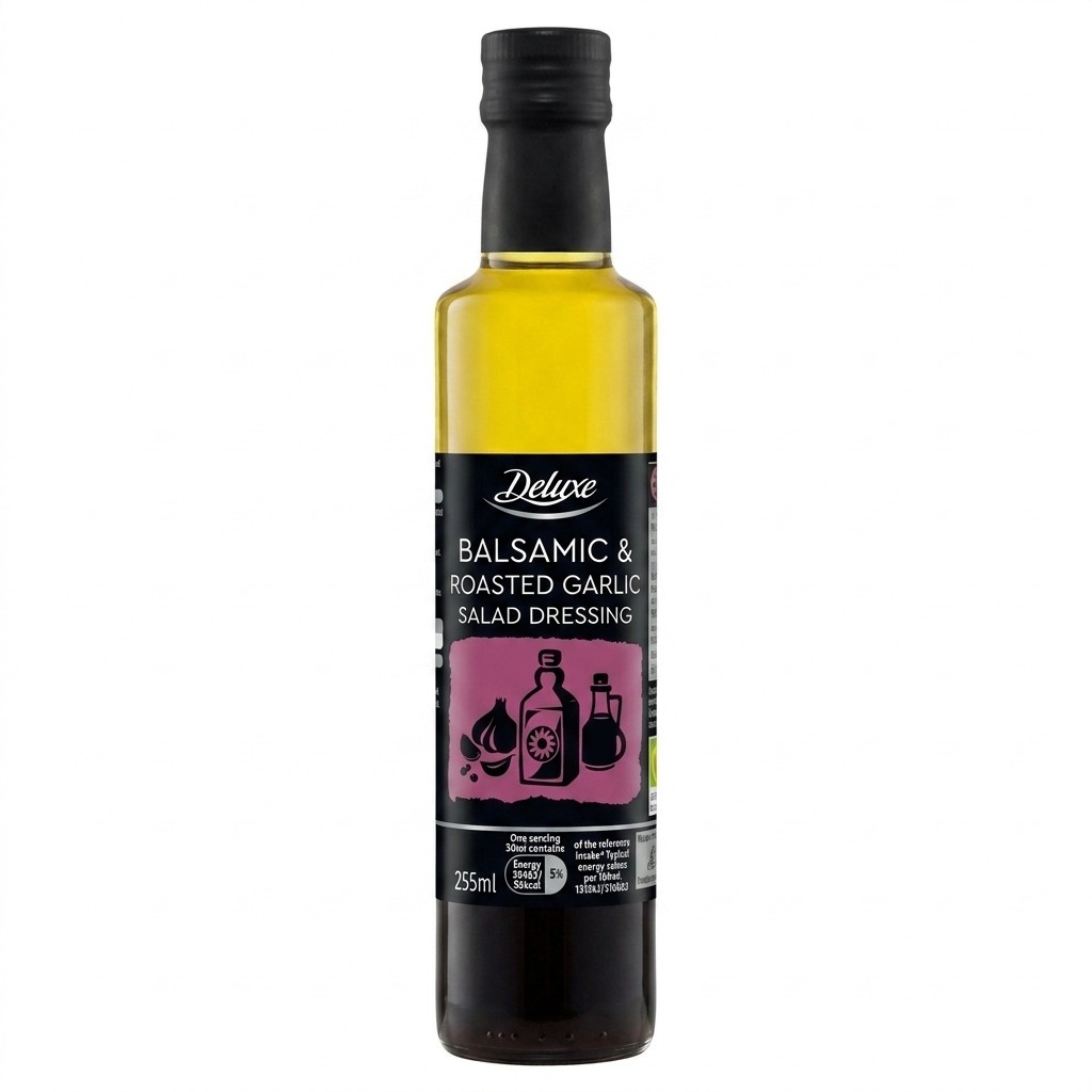 Deluxe Balsamic & Roasted Garlic Salad Dressing 255ml