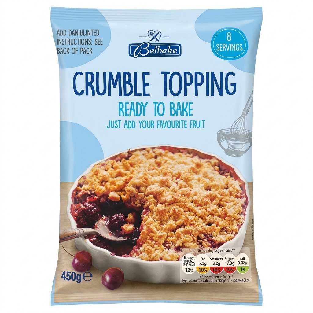 Belbake Crumble Topping 450g