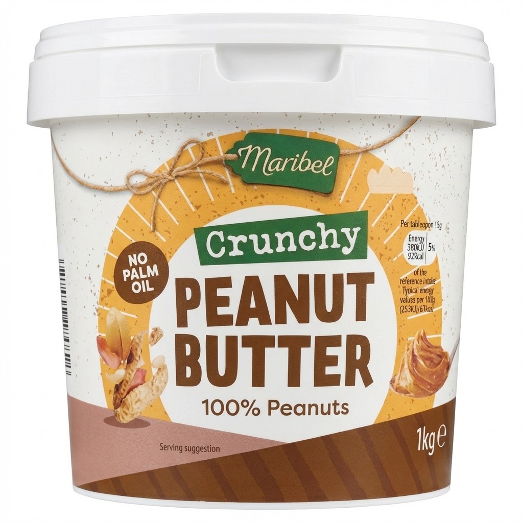 Maribel Crunchy Peanut Butter 1kg