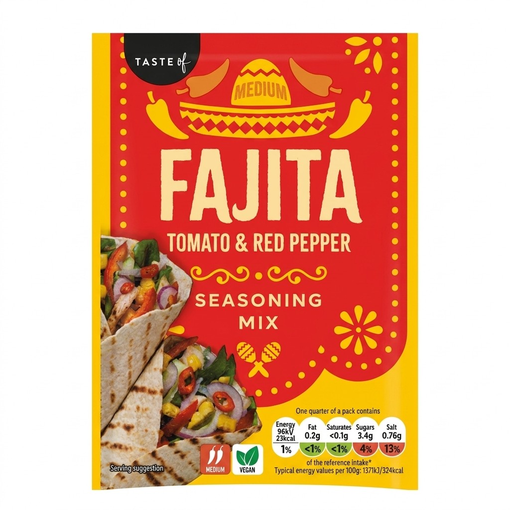 Taste of Fajita Tomato & Red Pepper Seasoning Mix 30g