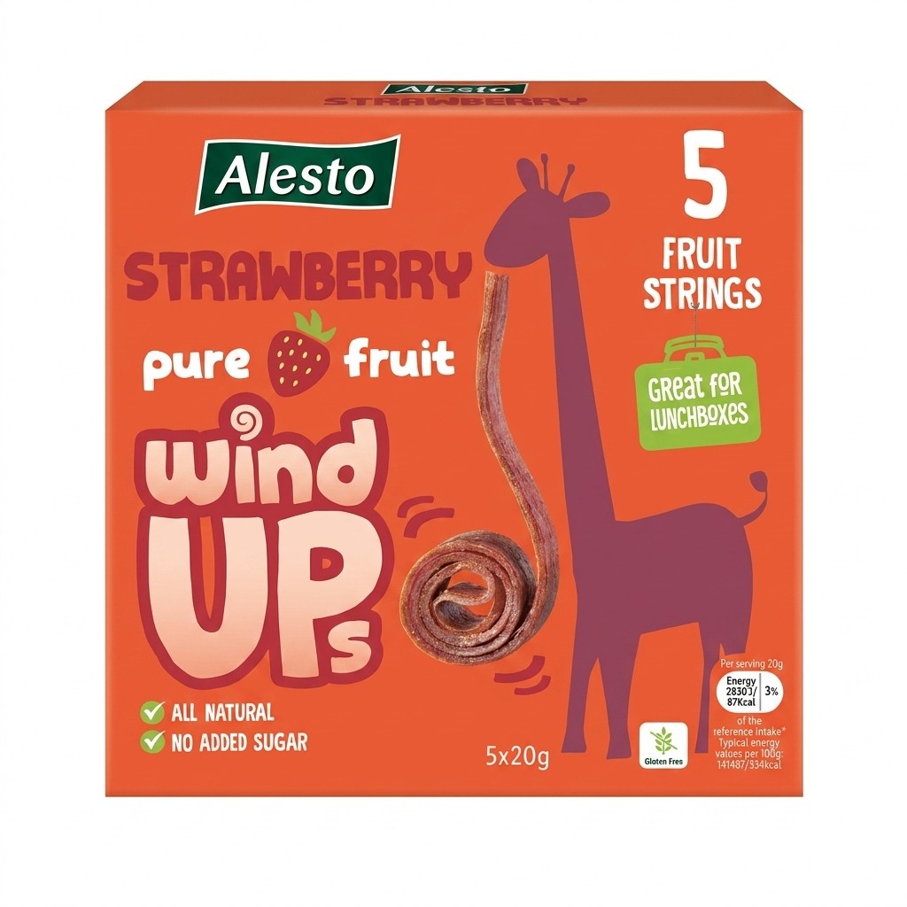 Alesto Strawberry Wind Ups 100g