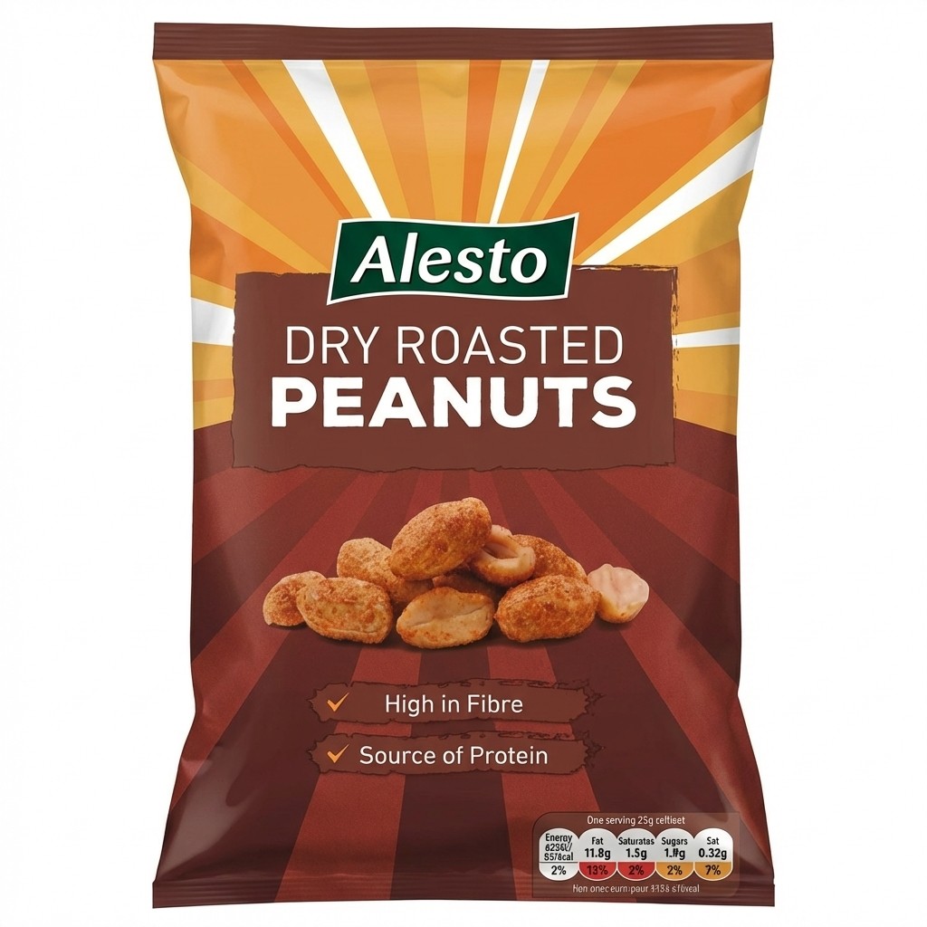 Alesto Dry Roasted Peanuts 400g