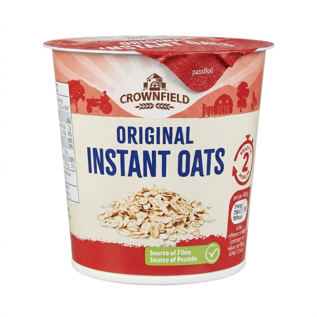 Crownfield Original Instant Oats 50g