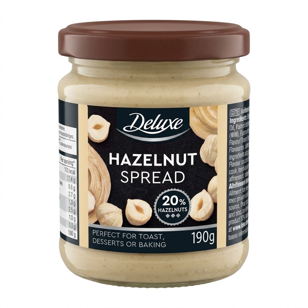 Deluxe Hazelnut Spread 190g