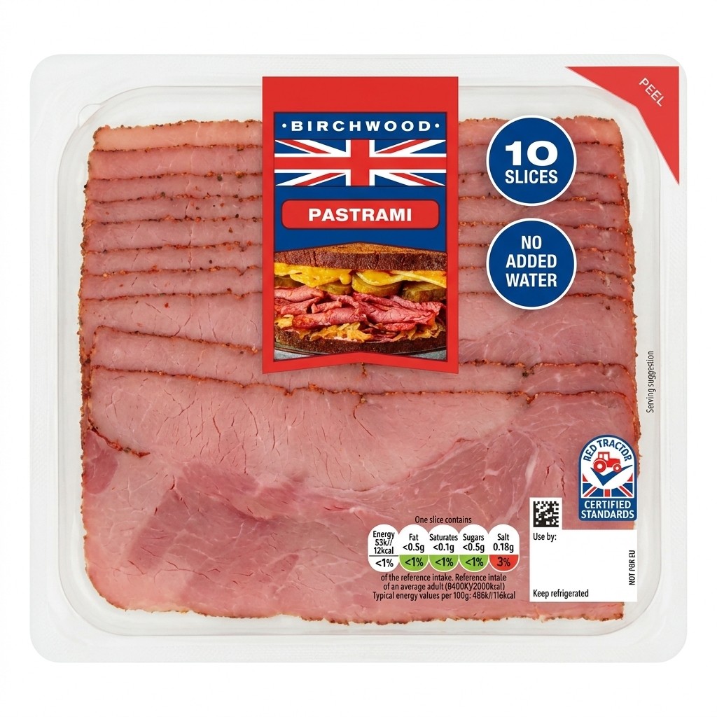 Birchwood Pastrami 100g