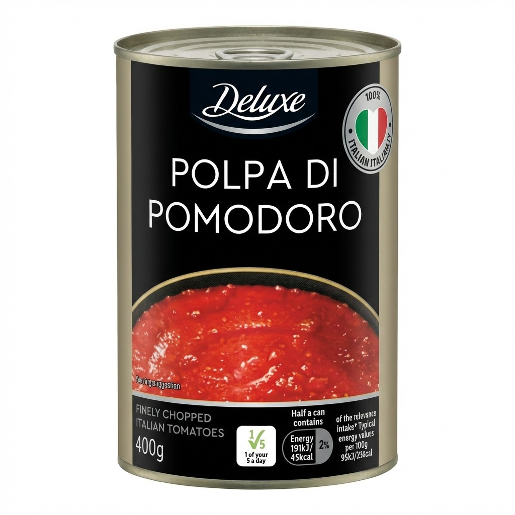 Deluxe Polpa Di Pomodoro 400g