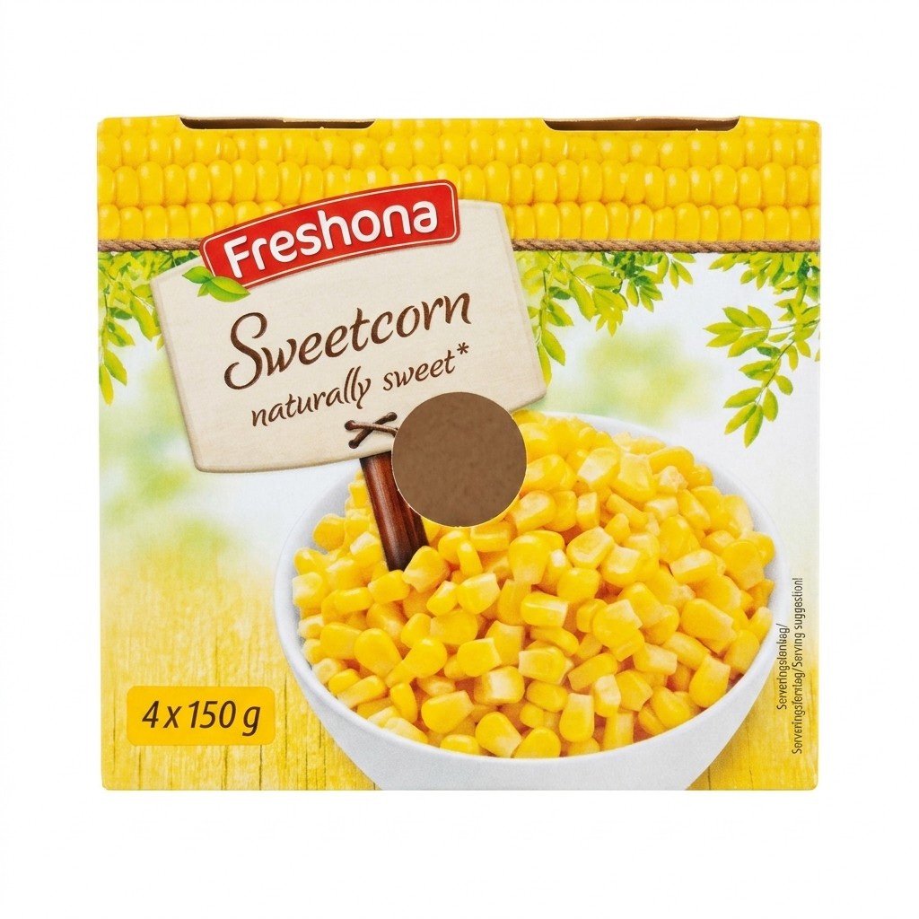 Freshona Sweetcorn 4x150g