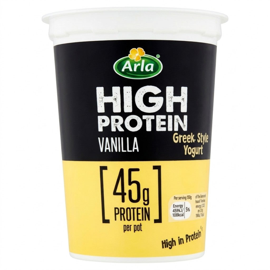 Milbona High Protein Vanilla Greek Style Yogurt 450g