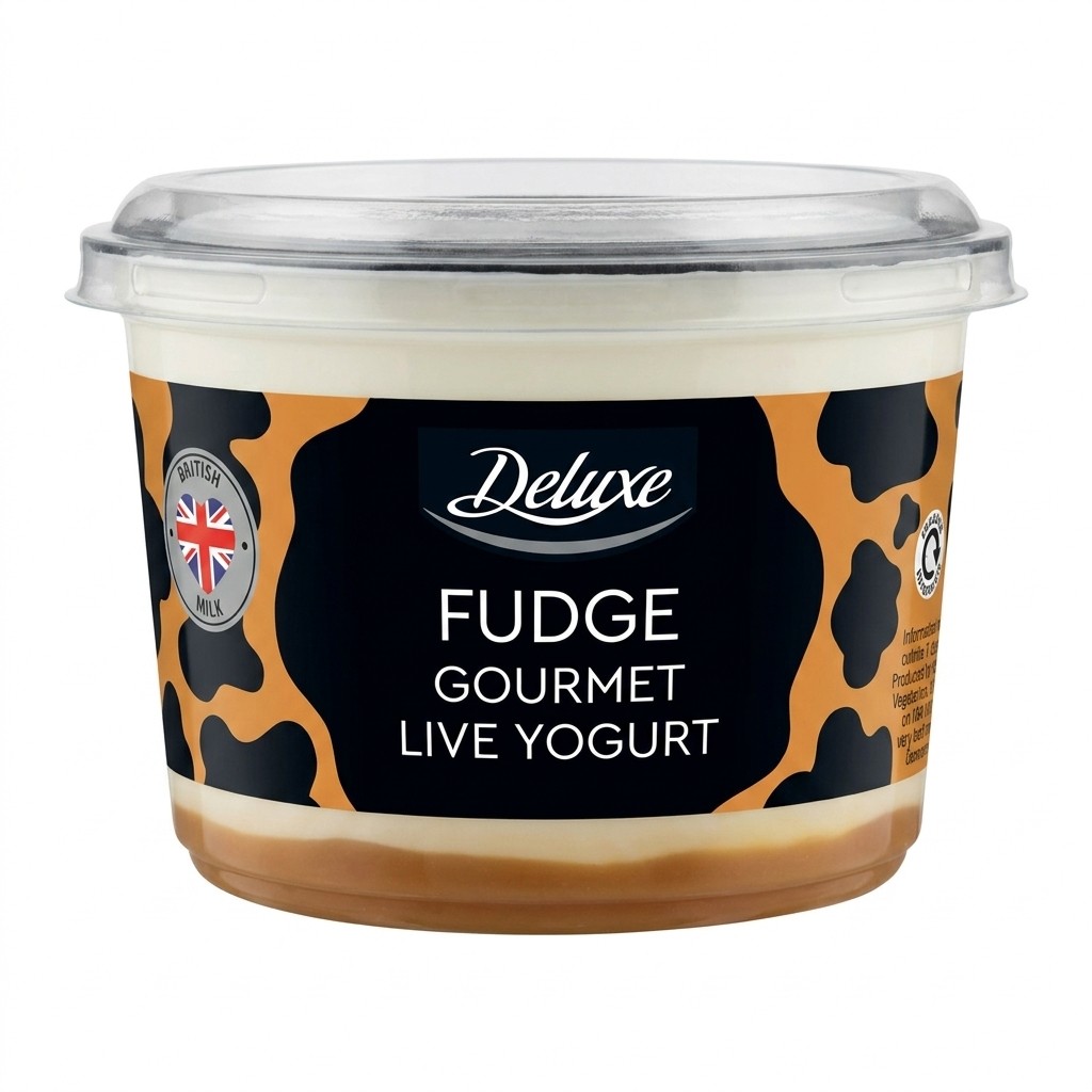 Deluxe Fudge Gourmet Live Yogurt 450g
