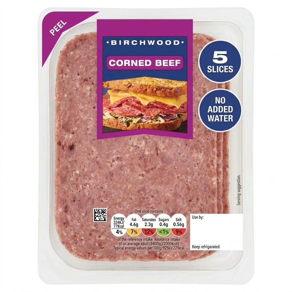 Lidl Sliced Corned Beef 175g