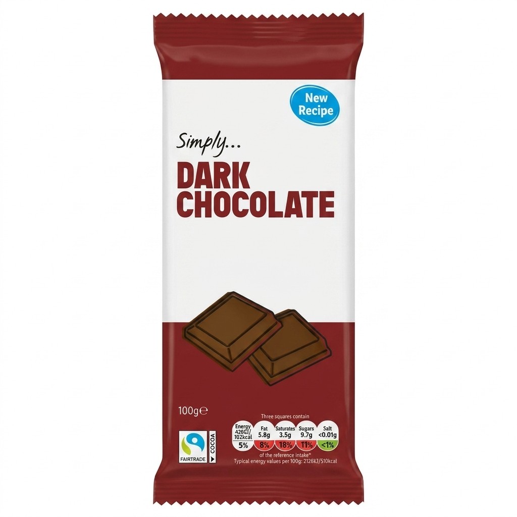 Simply Dark Chocolate 100g