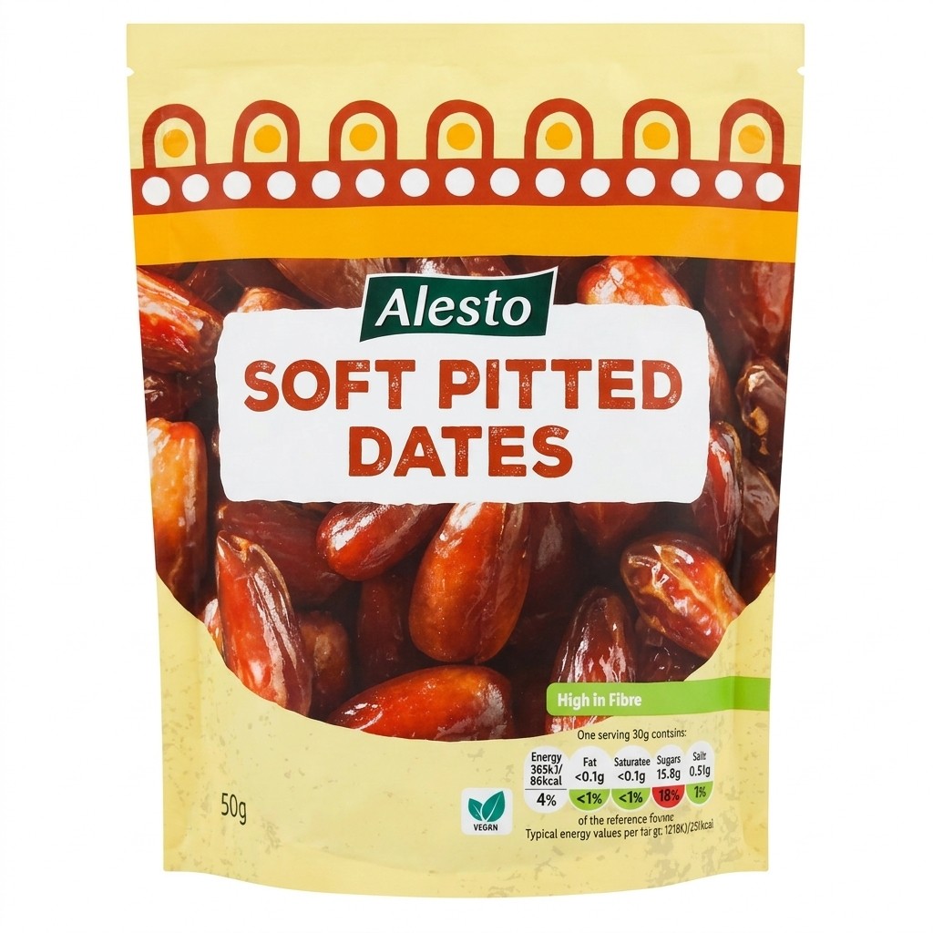 Alesto Soft Pitted Dates 500g