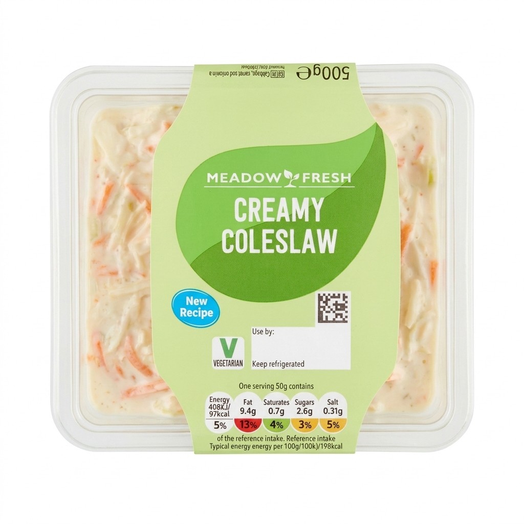 Meadow Fresh Creamy Coleslaw 500g