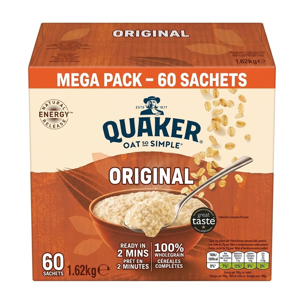 Quaker Oat So Simple Original 1.62kg