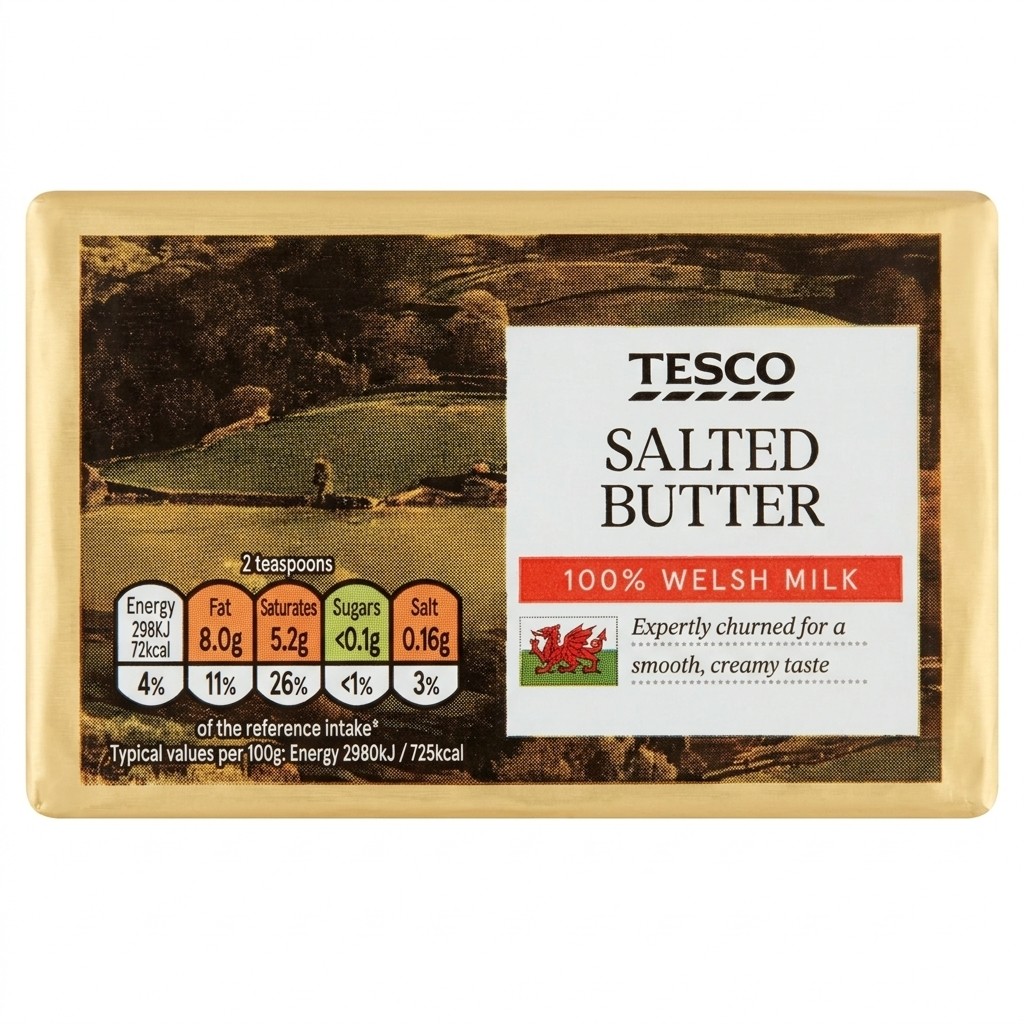 Tesco Salted Butter 250g