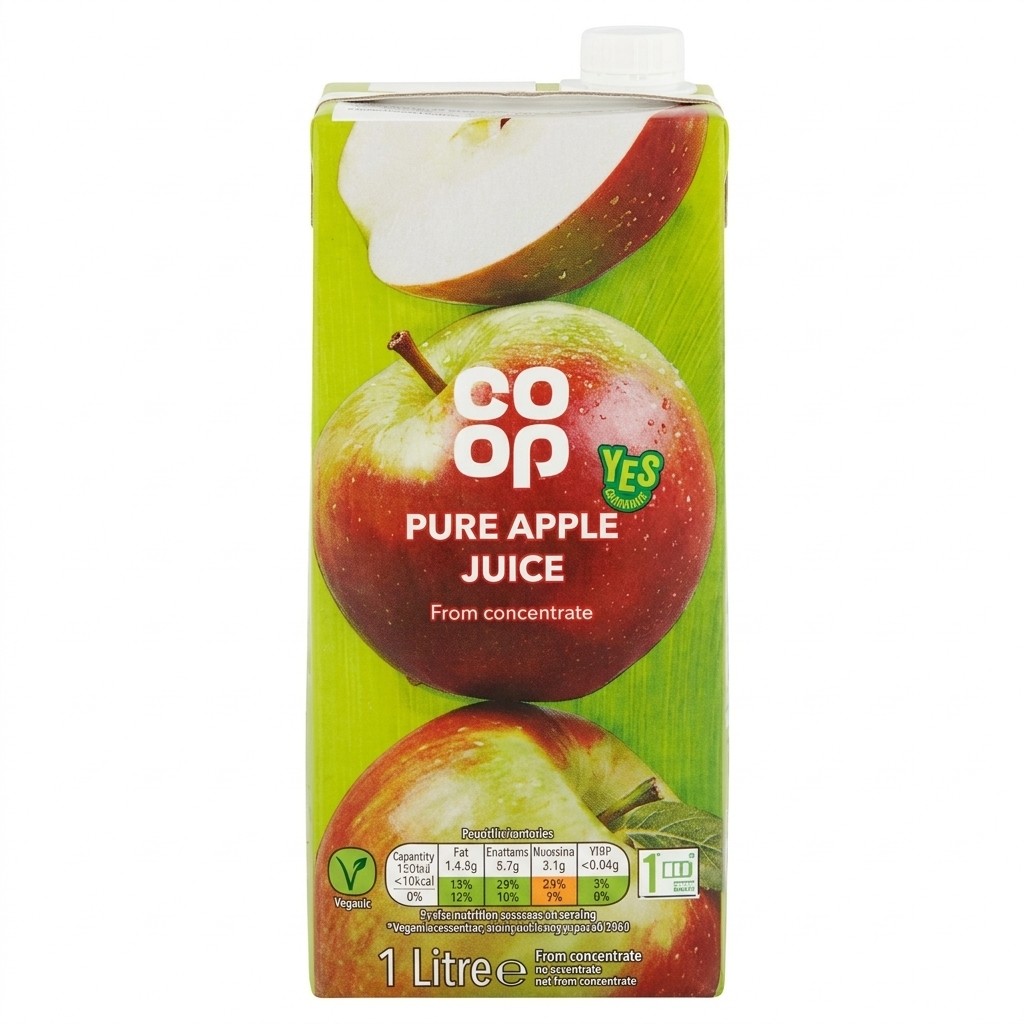 Co-op Pure Apple Juice 1L