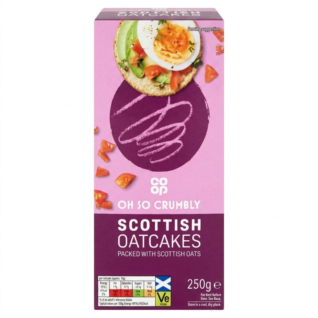 Co-op Scottish Oatcakes 250g
