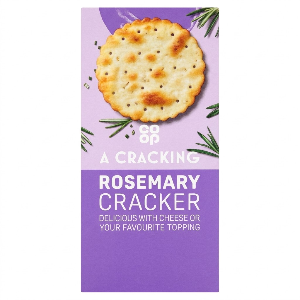 Co-op Rosemary Cracker 185g