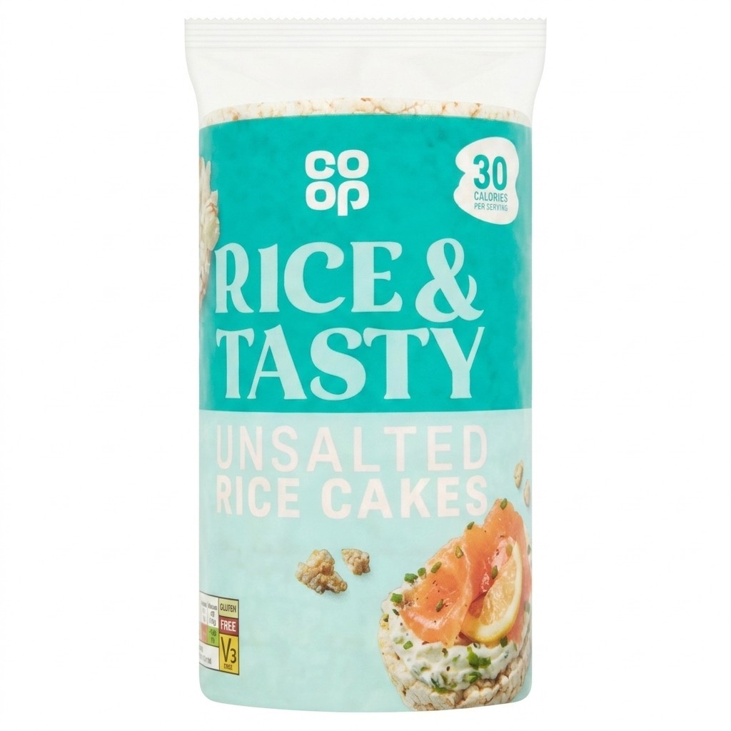 Co-op Unsalted Rice Cakes 100g