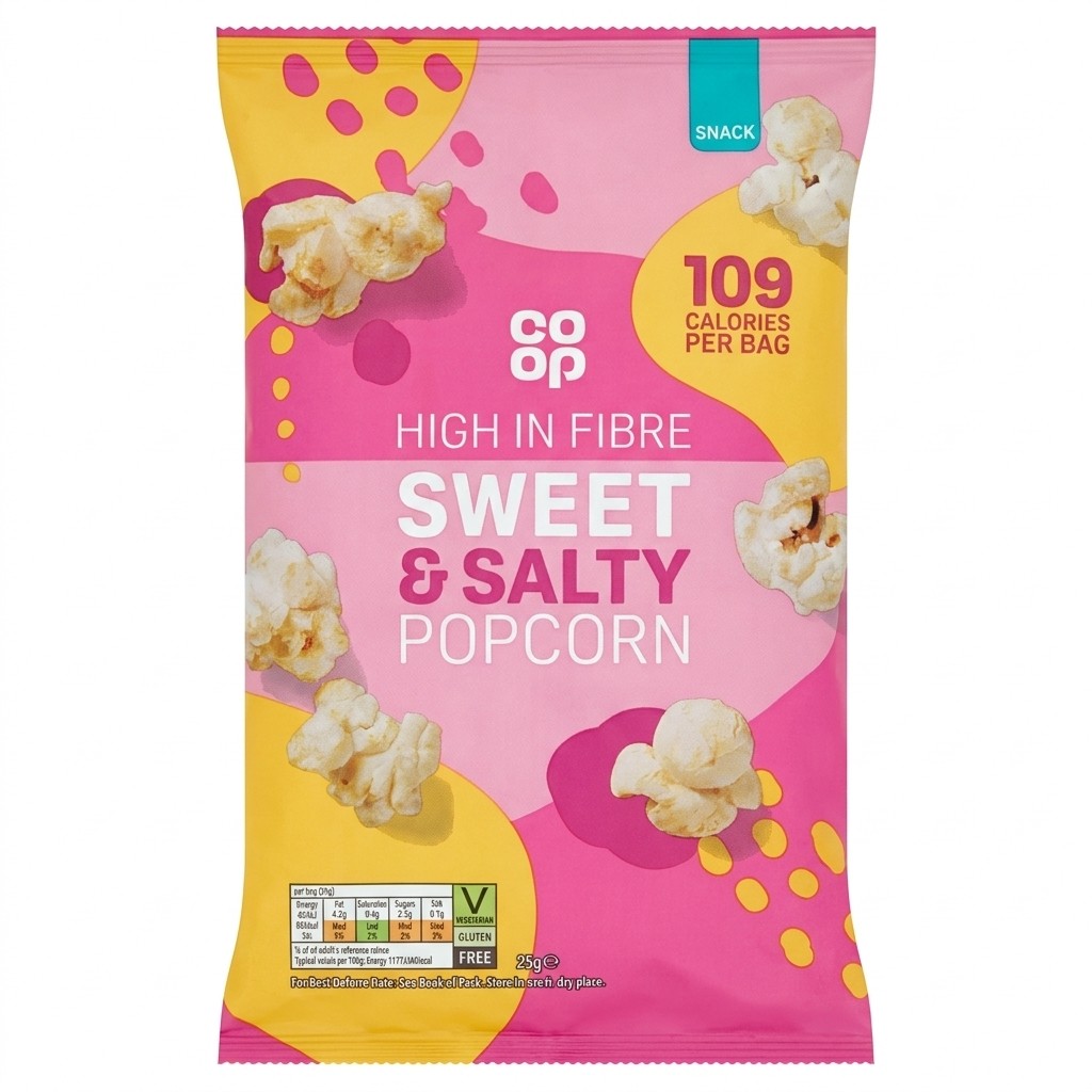 Co-op Sweet & Salty Popcorn 25g
