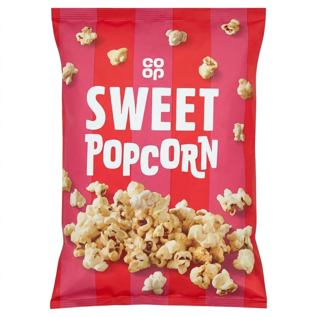 Co-op Sweet Popcorn 100g
