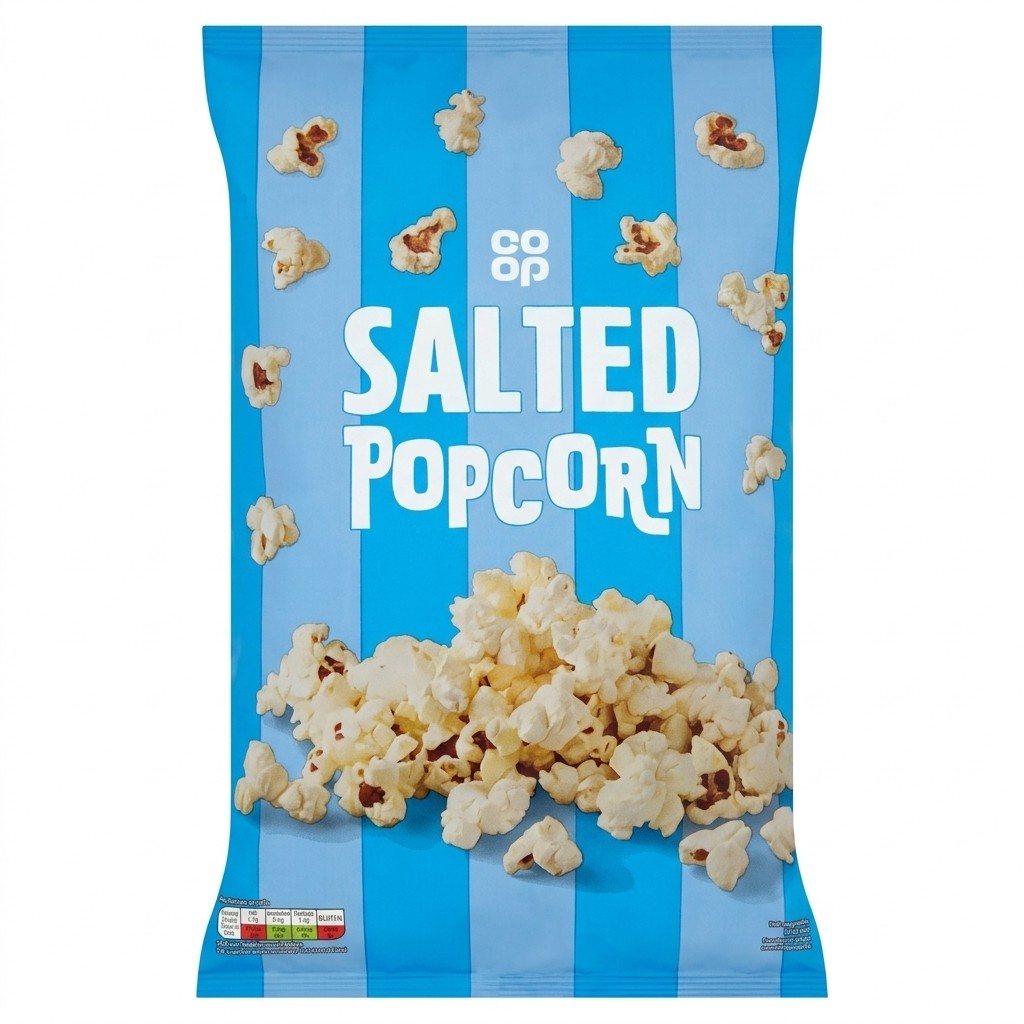 Co-op Salted Popcorn 90g