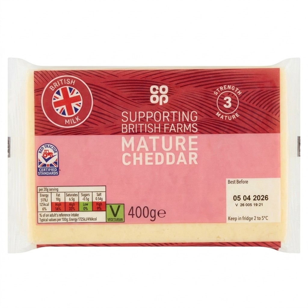Co-op Mature Cheddar 400g