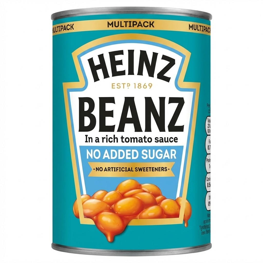 Heinz Beanz No Added Sugar  3x415g