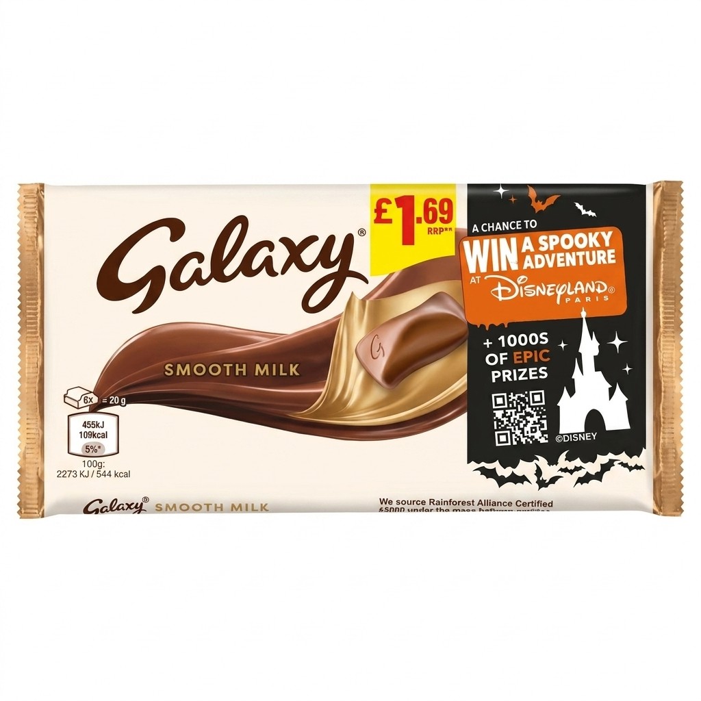 Galaxy Smooth Milk Chocolate 100g