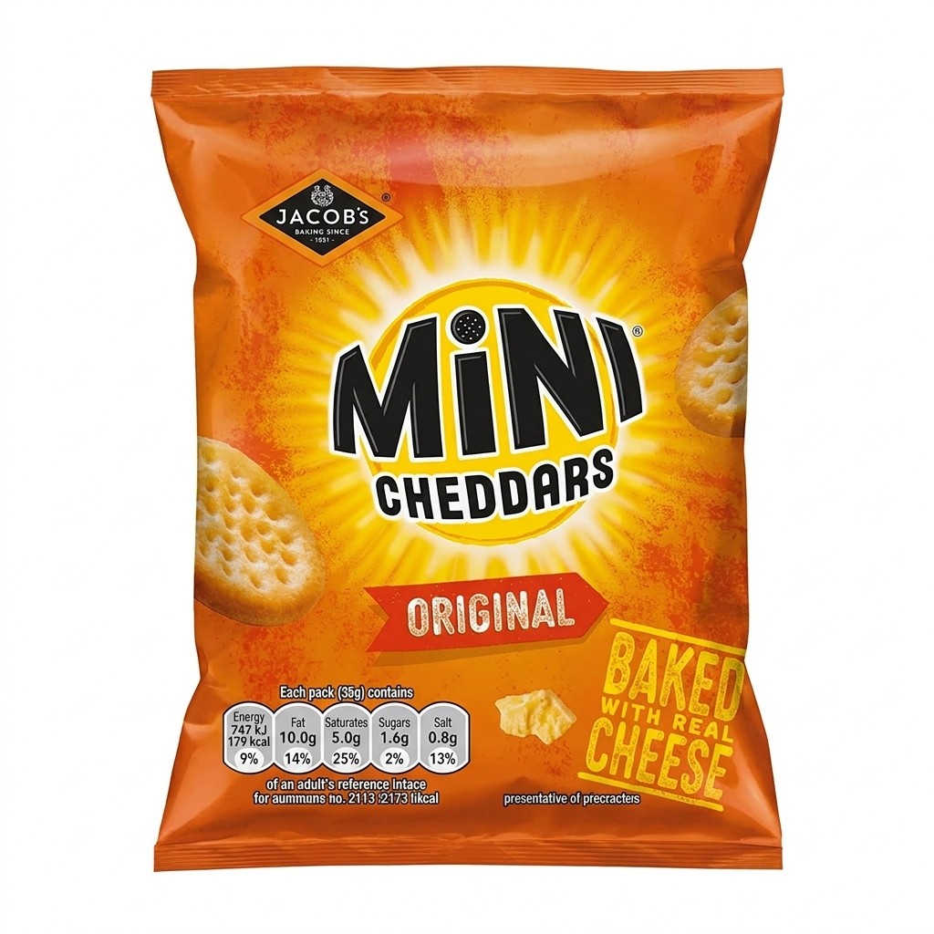 Jacob's Mini Cheddars Original 35g
