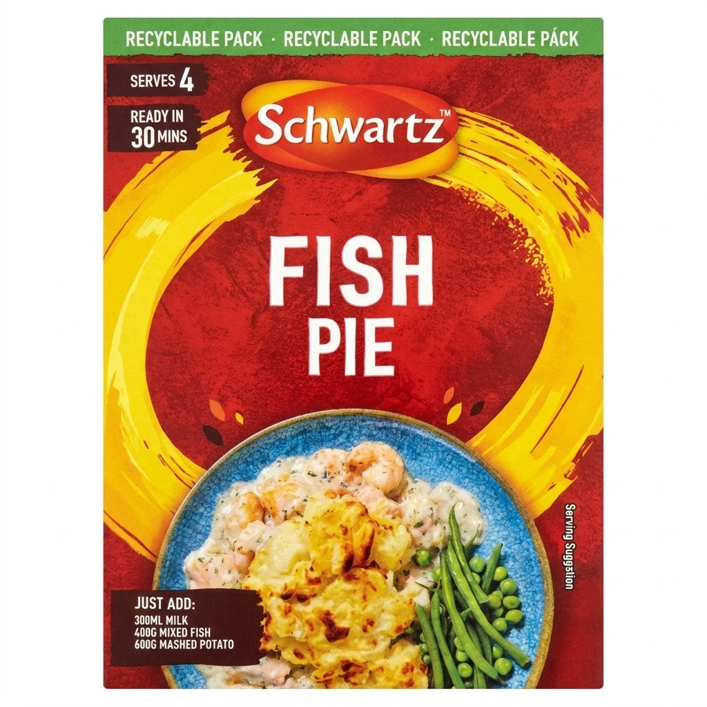 Schwartz Fish Pie 26g