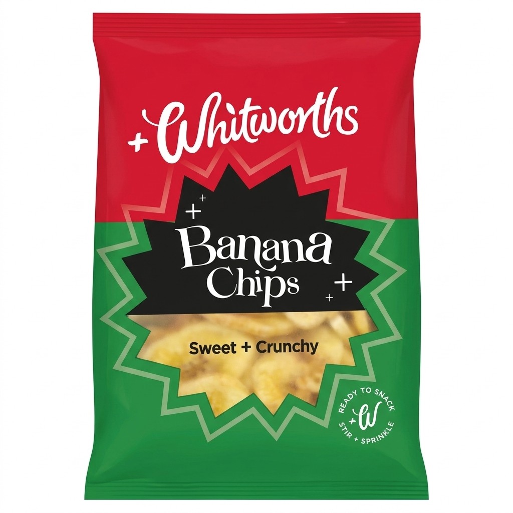 Whitworths Banana Chips 140g