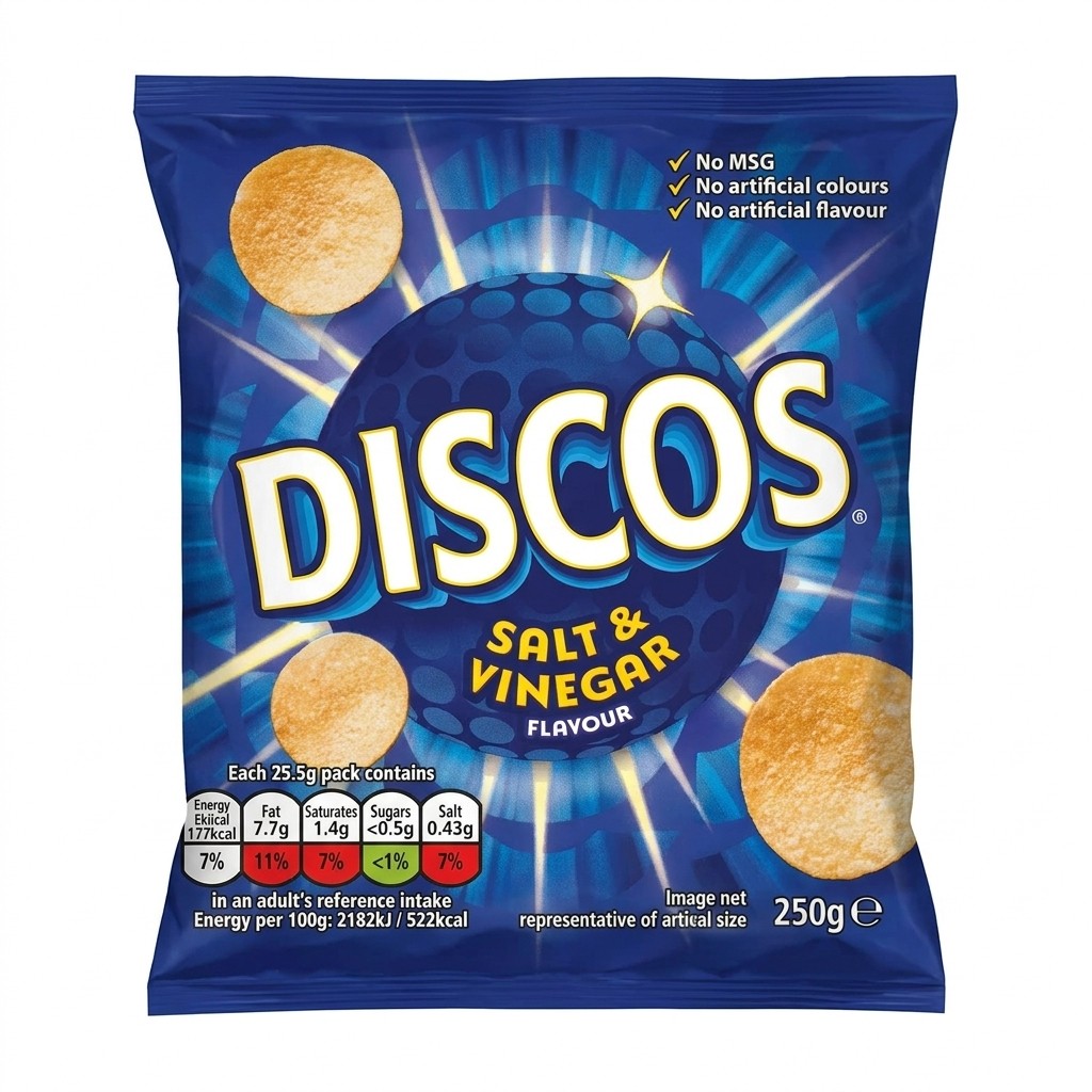 Discos Salt & Vinegar 25.5g