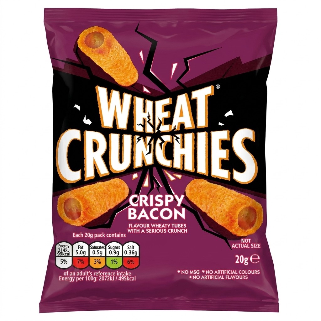 Wheat Crunchies Crispy Bacon 20g