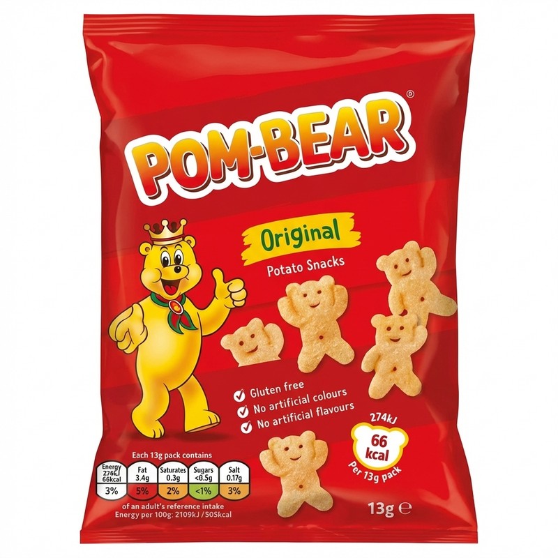Pom-Bear Original Potato Snacks 13g