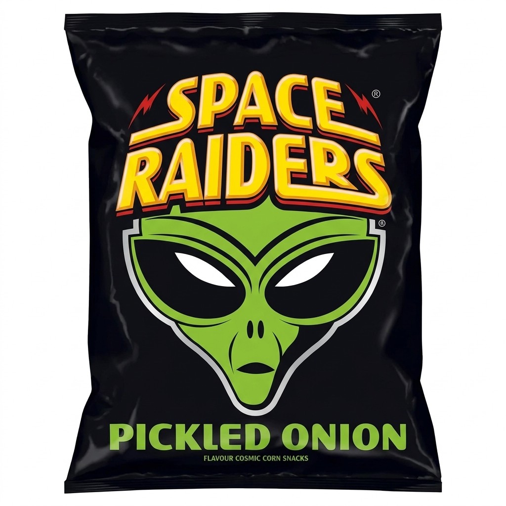 Space Raiders Pickled Onion 70g