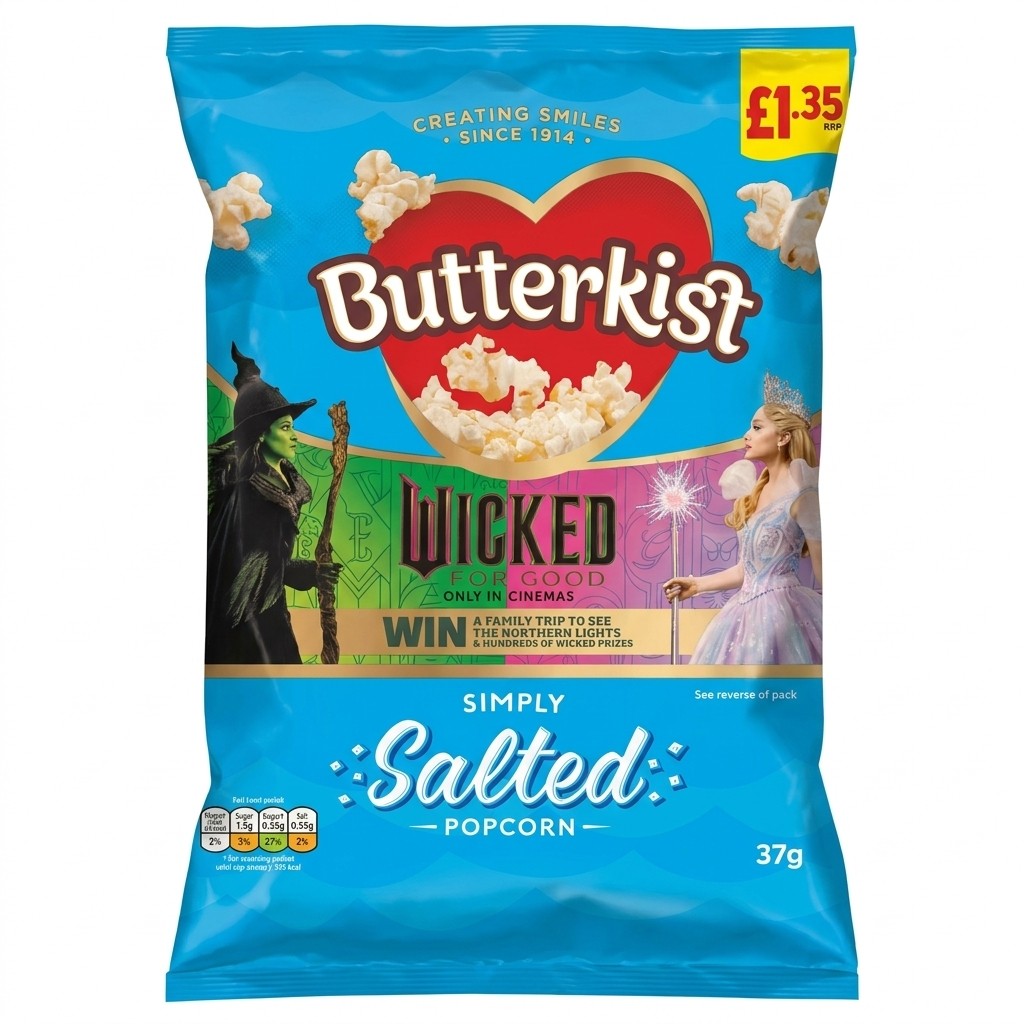 Butterkist Simply Salted Popcorn 50g